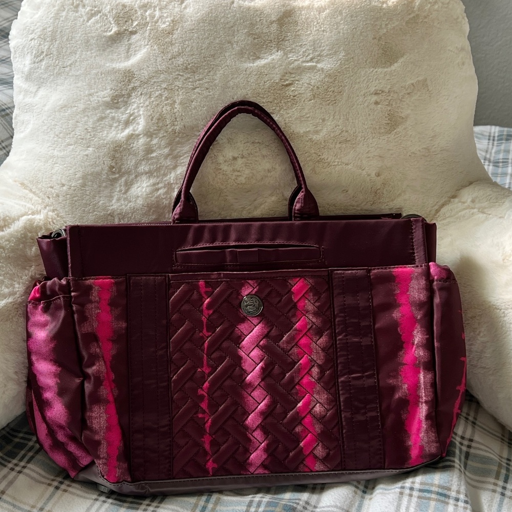 NWOT lug Romper 2 in Shibori Wine